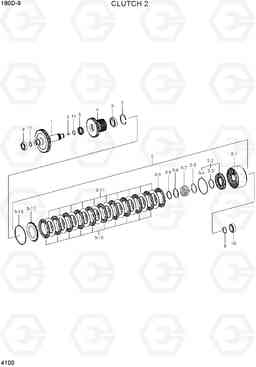 4100 CLUTCH 2 180D-9, Hyundai