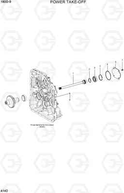 4140 POWER TAKE OFF 180D-9, Hyundai