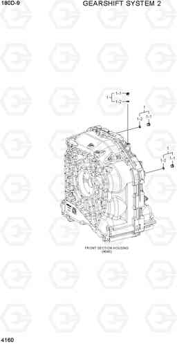 4160 GEARSHIFT SYSTEM 2 180D-9, Hyundai