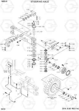 5010 STEERING AXLE 180D-9, Hyundai