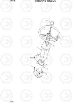 5030 STEERING COLUMN 180D-9, Hyundai