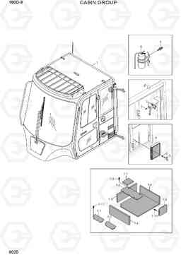 6020 CABIN GROUP 180D-9, Hyundai