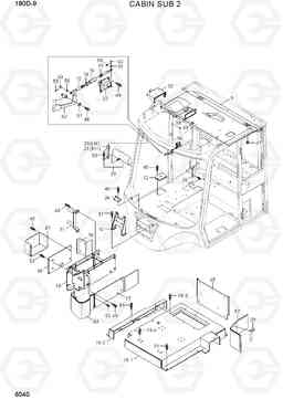 6040 CABIN SUB 2 180D-9, Hyundai