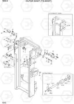 7210 OUTER MAST (TS-MAST) 180D-9, Hyundai