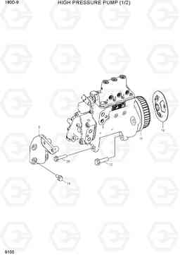 9100 HIGH-PRESSURE PUMP (1/2) 180D-9, Hyundai
