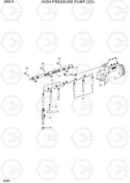 9101 HIGH-PRESSURE PUMP (2/2) 180D-9, Hyundai