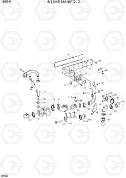 9150 INTAKE MANIFOLD 180D-9, Hyundai