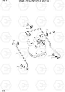 9180 DIESEL FUEL METERING DEVICE 180D-9, Hyundai