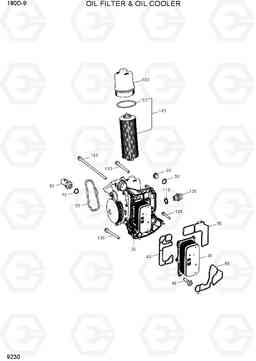 9230 OIL FILTER AND OIL COOLER 180D-9, Hyundai