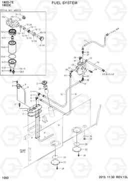 1050 FUEL SYSTEM 180D-7E, Hyundai