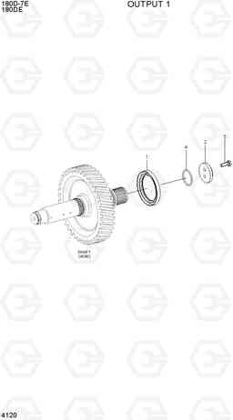 4120 OUTPUT 1 180D-7E, Hyundai