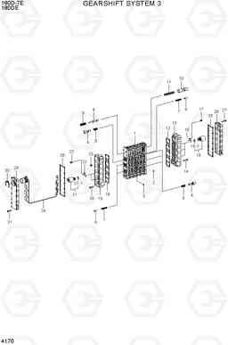 4170 GEARSHIFT SYSTEM 3 180D-7E, Hyundai