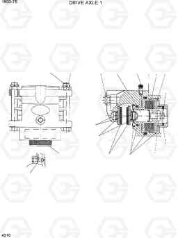 4310 DRIVE AXLE 1 180D-7E, Hyundai