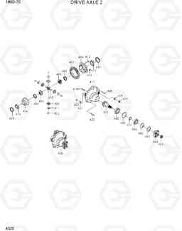 4320 DRIVE AXLE 2 180D-7E, Hyundai