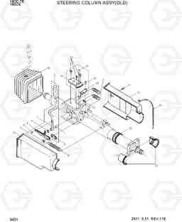 5031 STEERING COLUMN ASSY(OLD) 180D-7E, Hyundai