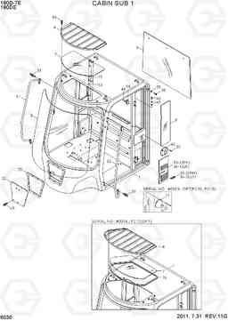 6030 CABIN SUB 1 180D-7E, Hyundai