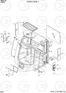 6031 CABIN SUB 1 180D-7E, Hyundai