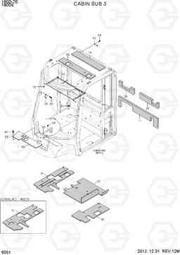 6051 CABIN SUB 3 180D-7E, Hyundai