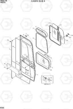 6055 CABIN SUB 4 180D-7E, Hyundai