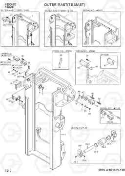 7210 OUTER MAST (TS-MAST) 180D-7E, Hyundai