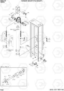 7230 INNER MAST (TS-MAST) 180D-7E, Hyundai