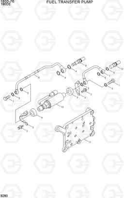 9280 FUEL TRANSFER PUMP 180D-7E, Hyundai