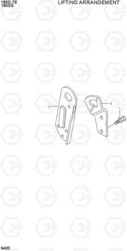 9400 LIFTING ARRANGEMENT 180D-7E, Hyundai