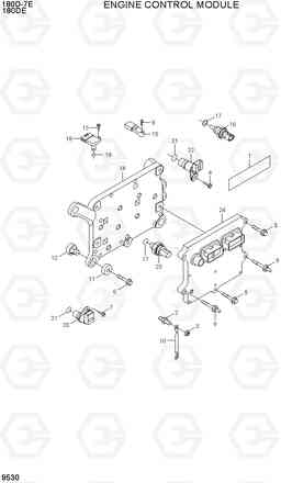 9530 ENGINE CONTROL 180D-7E, Hyundai