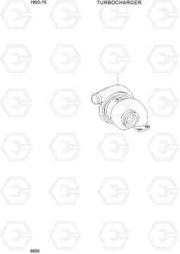 9600 TURBOCHARGER 180D-7E, Hyundai