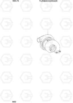 9600 TURBOCHARGER 180D-7E, Hyundai