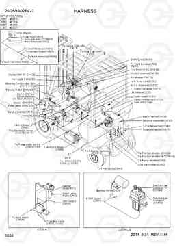 1030 HARNESS 20/25/30/32BC-7, Hyundai