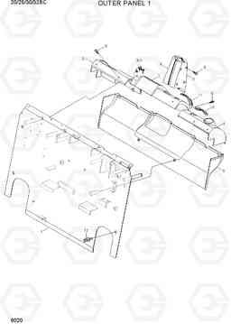 6020 OUTER PANEL 1 20/25/30/32BC-7, Hyundai