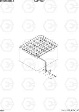 1050 BATTERY 20/25/30/32BC-9, Hyundai