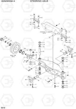 5010 STEERING AXLE 20/25/30/32BC-9, Hyundai