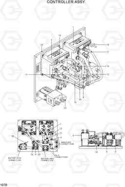 1070 CONTROLLER ASSY 20BH/25BH/30BH-7, Hyundai