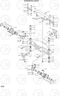 5010 STEERING AXLE 20BH/25BH/30BH-7, Hyundai