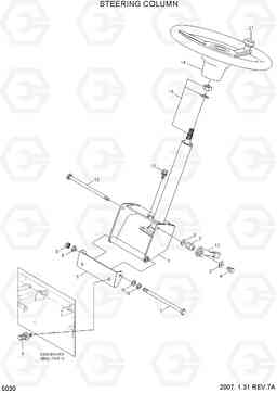 5030 STEERING COLUMN 20BH/25BH/30BH-7, Hyundai