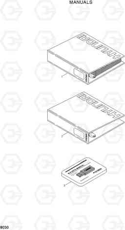 8030 MANUALS 20BH/25BH/30BH-7, Hyundai