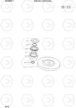 4013 DRIVE UNIT(GK26LD, 3/4) 20/25BR-7, Hyundai