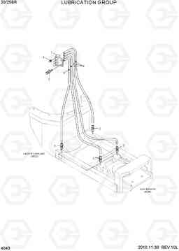 4040 LUBRICATION GROUP 20/25BR-7, Hyundai