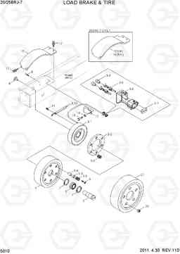 5010 LOAD BRAKE & TIRE 20/25BRJ-7, Hyundai