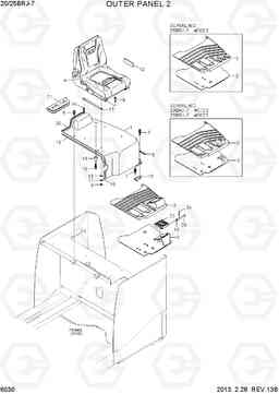 6030 OUTER PANEL 2 20/25BRJ-7, Hyundai