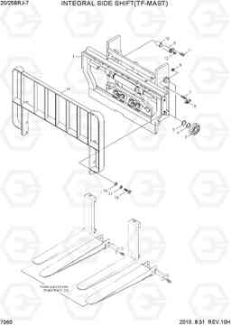 7060 INTEGRAL SIDE SHIFT(TF-MAST) 20/25BRJ-7, Hyundai