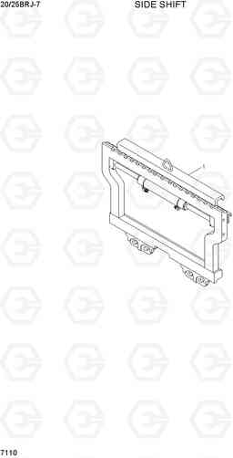 7110 SIDE SHIFT 20/25BRJ-7, Hyundai
