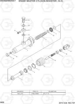3B25 BRAKE MASTER CYL(NON BOOSTER, OLD) 20D/25D/30D/33D-7, Hyundai