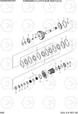 4050 FORWARD CLUTCH SUB ASSY(OLD) 20D/25D/30D/33D-7, Hyundai