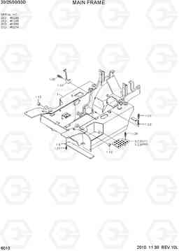 6010 MAIN FRAME 20D/25D/30D/33D-7, Hyundai
