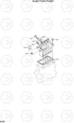 9130 INJECTION PUMP 20D/25D/30D/33D-7, Hyundai