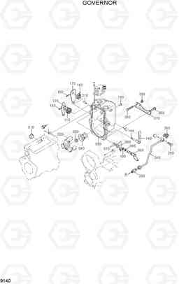 9140 GOVERNOR 20D/25D/30D/33D-7, Hyundai