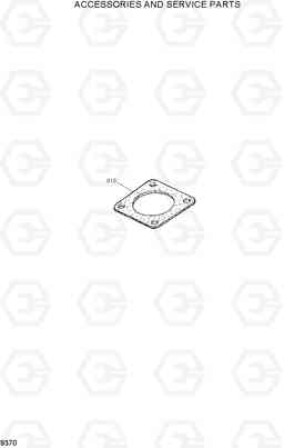 9370 ACCESSORIES AND SERVICE PARTS 20D/25D/30D/33D-7, Hyundai